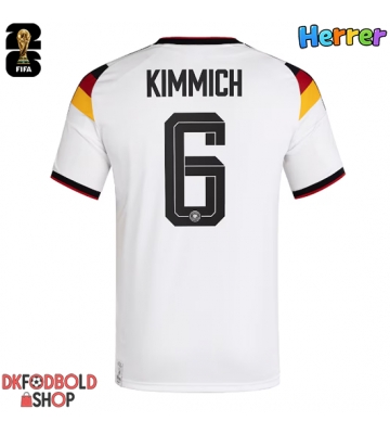 Tyskland Joshua Kimmich #6 Hjemmebanetrøje VM 2026 Kort ærmer